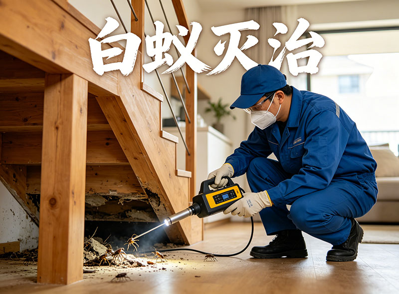 栖霞白蚁灭治服务｜专业消杀，筑牢建筑安全防线